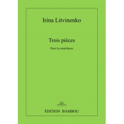 Irina Litvinenko: Trois pièces pour la contrebasse